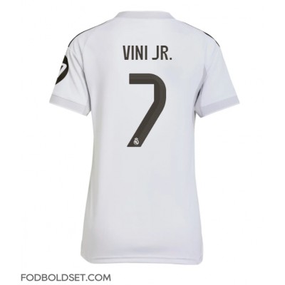 Real Madrid Vinicius Junior #7 Hjemmebanetrøje Dame 2025-26 Kortærmet Real Madrid Vinicius Junior #7 Hjemmebanetrøje Dame 2025-26 Kortærmet